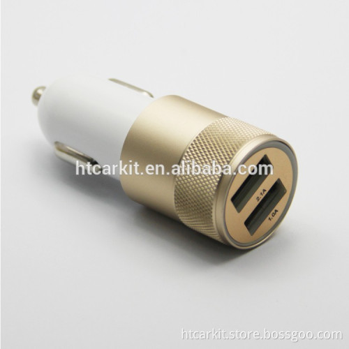 5V 3.4A Quick Charging Portable Dual usb car charger for iPhone